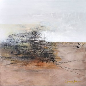 L'passo Benjamin, 24 x 24 Inch, Acrylic on Canvas, Abstract Paintings, AC-LPB-055 L'passo Benjamin, 24 x 24 Inch, Acrylic on Canvas, Abstract Paintings, AC-LPB-055